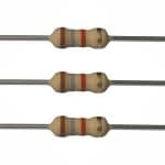 مقاومت 1.8k اهم 1/4W 5%