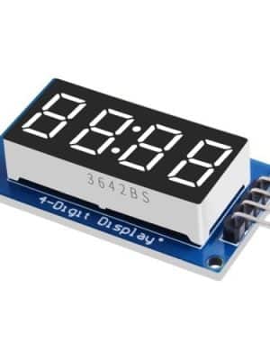 ماژول سون سگمنت 4 رقمی TM1637 | نمایشگر عددی مناسب آردوینو