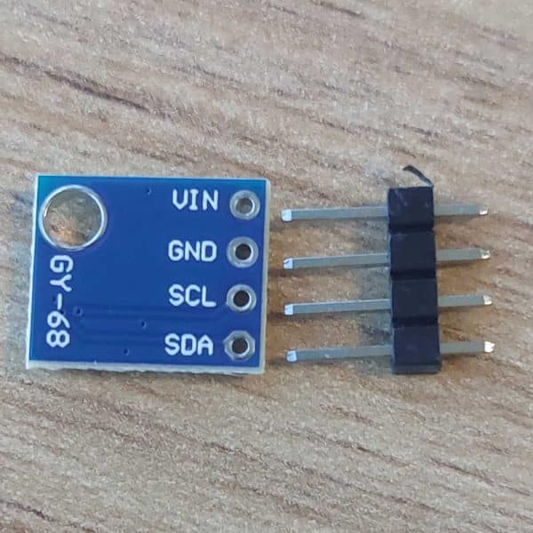 ماژول BMP180 GY-68 — اتصالات و پین‌ها (SDA, SCL, VCC, GND)
