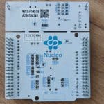 برد توسعه STM32 NUCLEO-F334R8 - نمای پشت برد