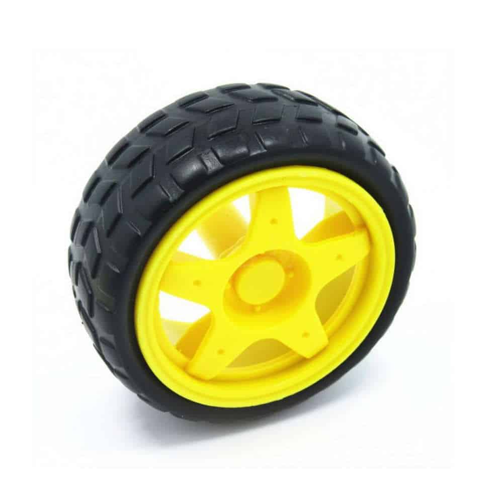 Tire-65mm-ARE چرخ طرح جاده کونیک خور زرد 65mm