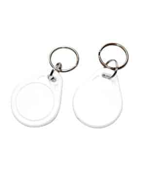 تگ جاسوئیچی RFID 125 کیلوهرتز سفید رنگ