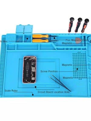 پد نسوز مگنتی لحیم کاری مدل S-160 ابعاد 450 در 300
