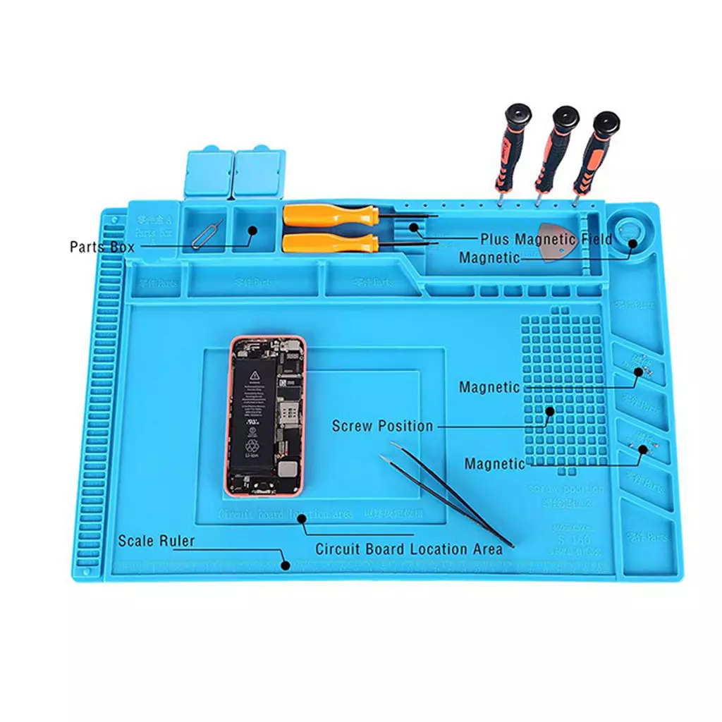 Sunshine-S-160-ARE پد نسوز مگنتی لحیم کاری مدل S-160 ابعاد 450 در 300