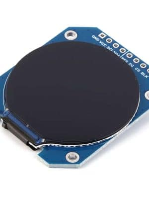 نمایشگر TFT دایره‌ای 1.28 اینچ | مشخصات فنی ماژول GC9A01 با پنل IPS