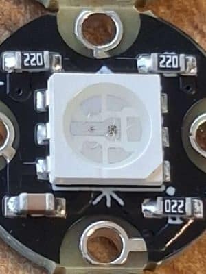 ماژول LED WS2812B نئوپیکسل RGB تک نقطه‌ای CJMCU